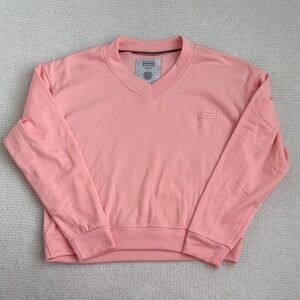 Hunter Sleep V Neck Sweater Pink Size Large